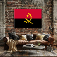Angola Flag Poster