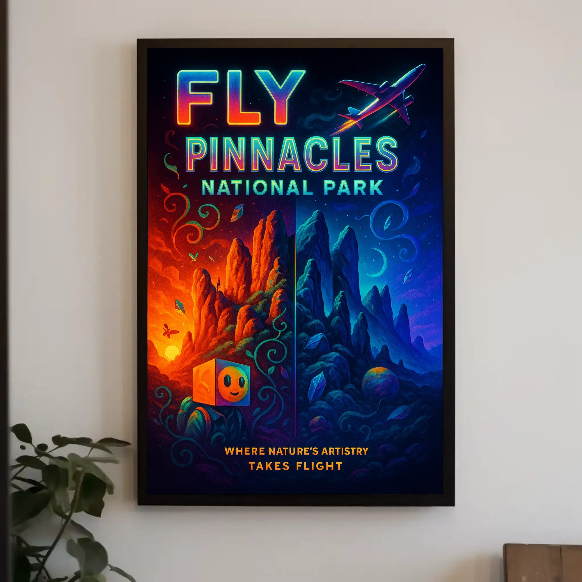 Fly Pinnacles National Park Art Print