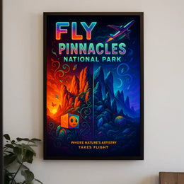 Fly Pinnacles National Park Art Print