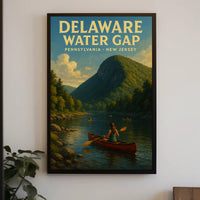Delaware Water Gap Adventure Poster