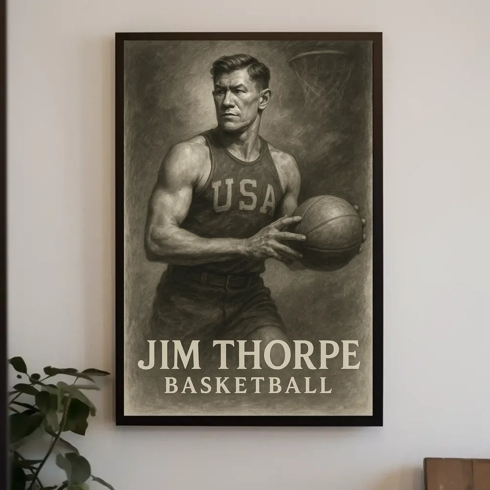 Modernist Community Connection Art Poster