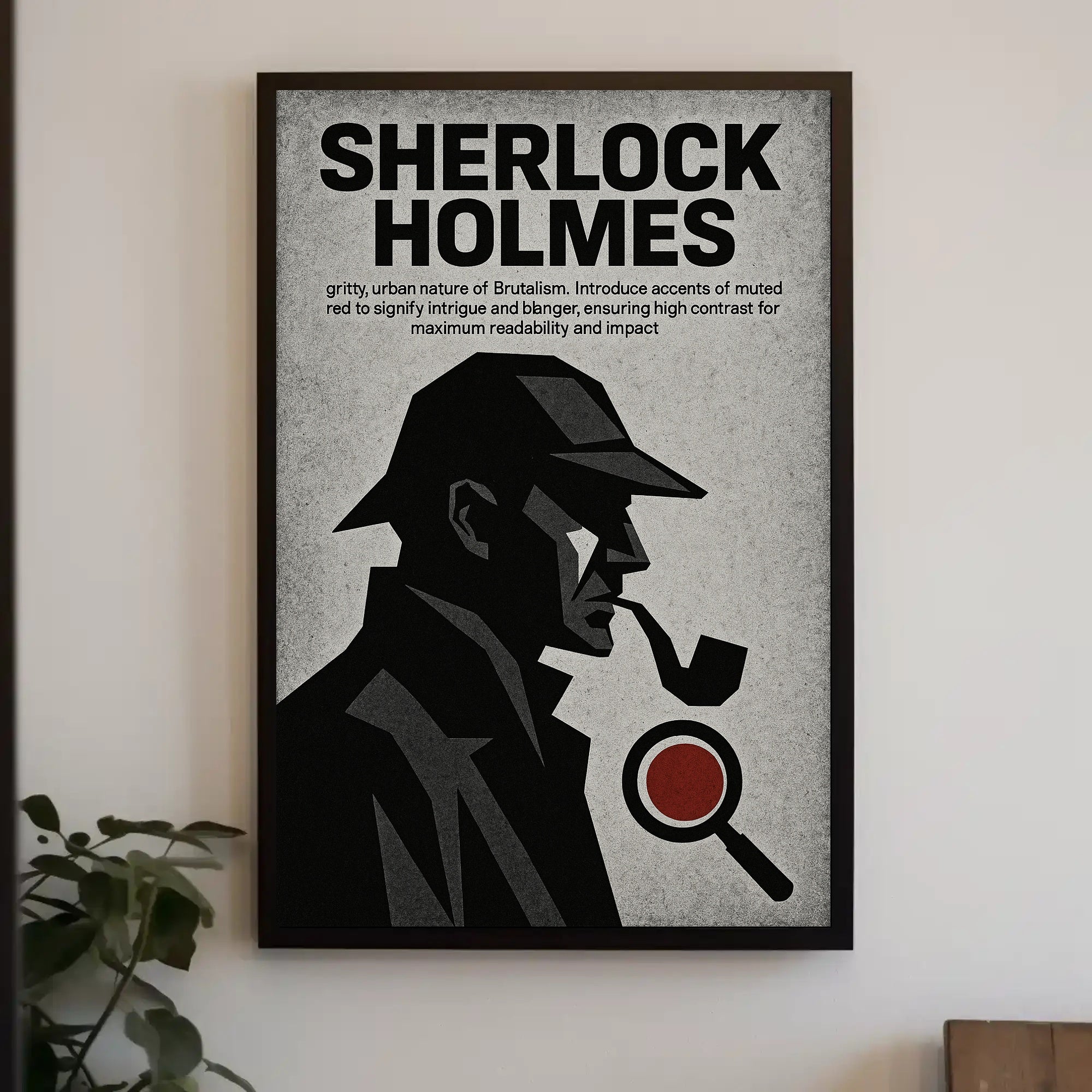 Sherlock Holmes Poster PosterGoat