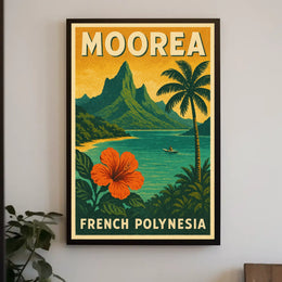 Moorea French Polynesia Poster