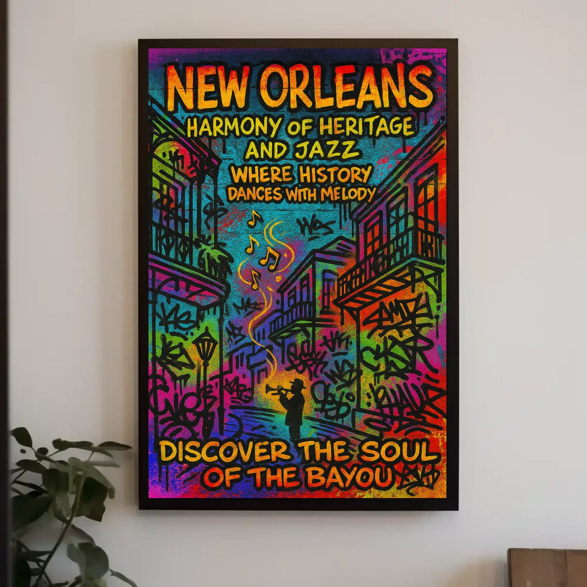 New Orleans Harmony Of Heritage And Poster