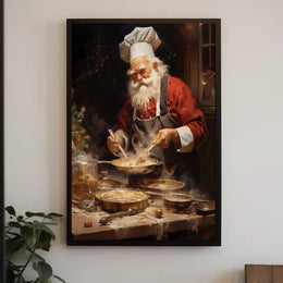 SantaS Culinary Delight Poster