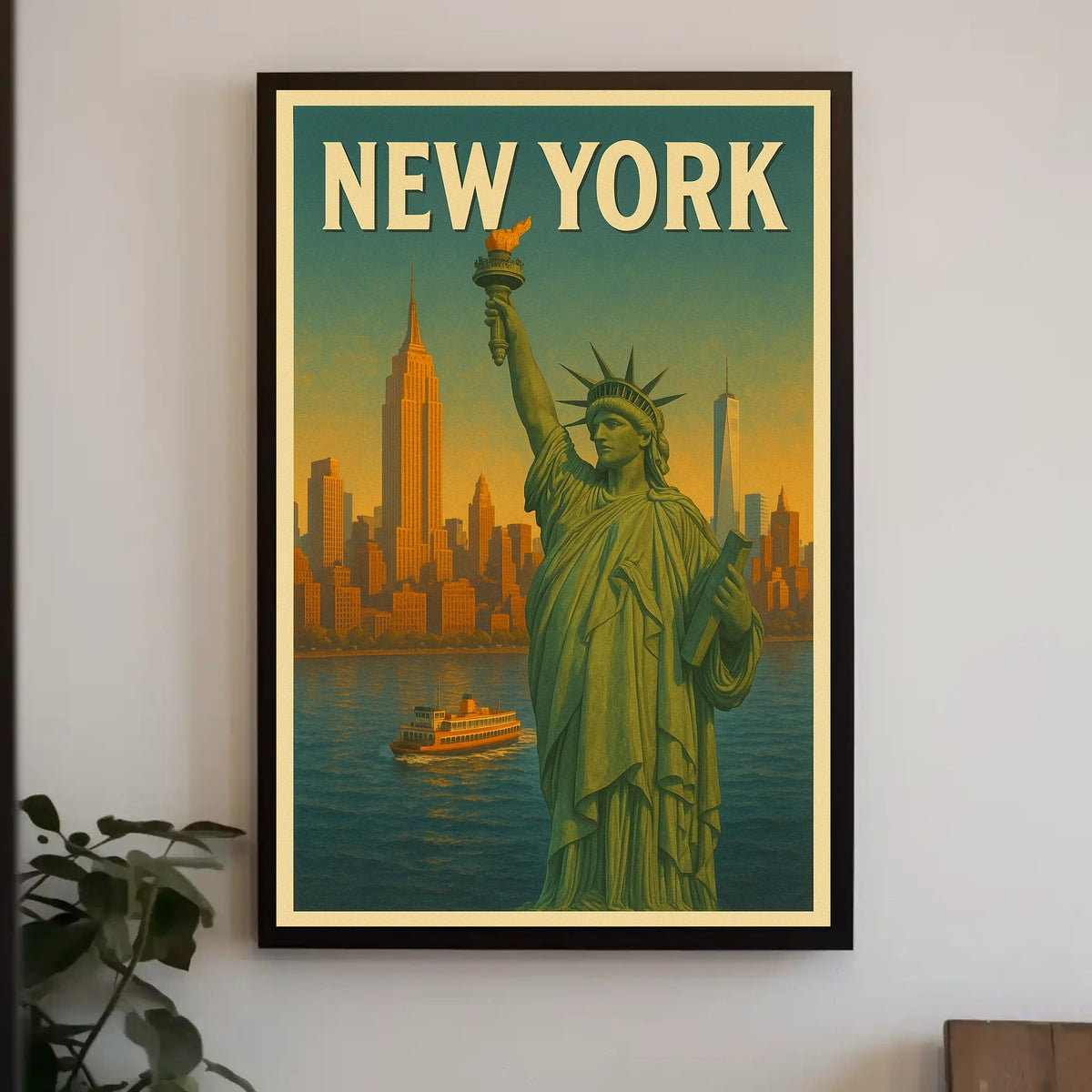 New York Skyline Poster