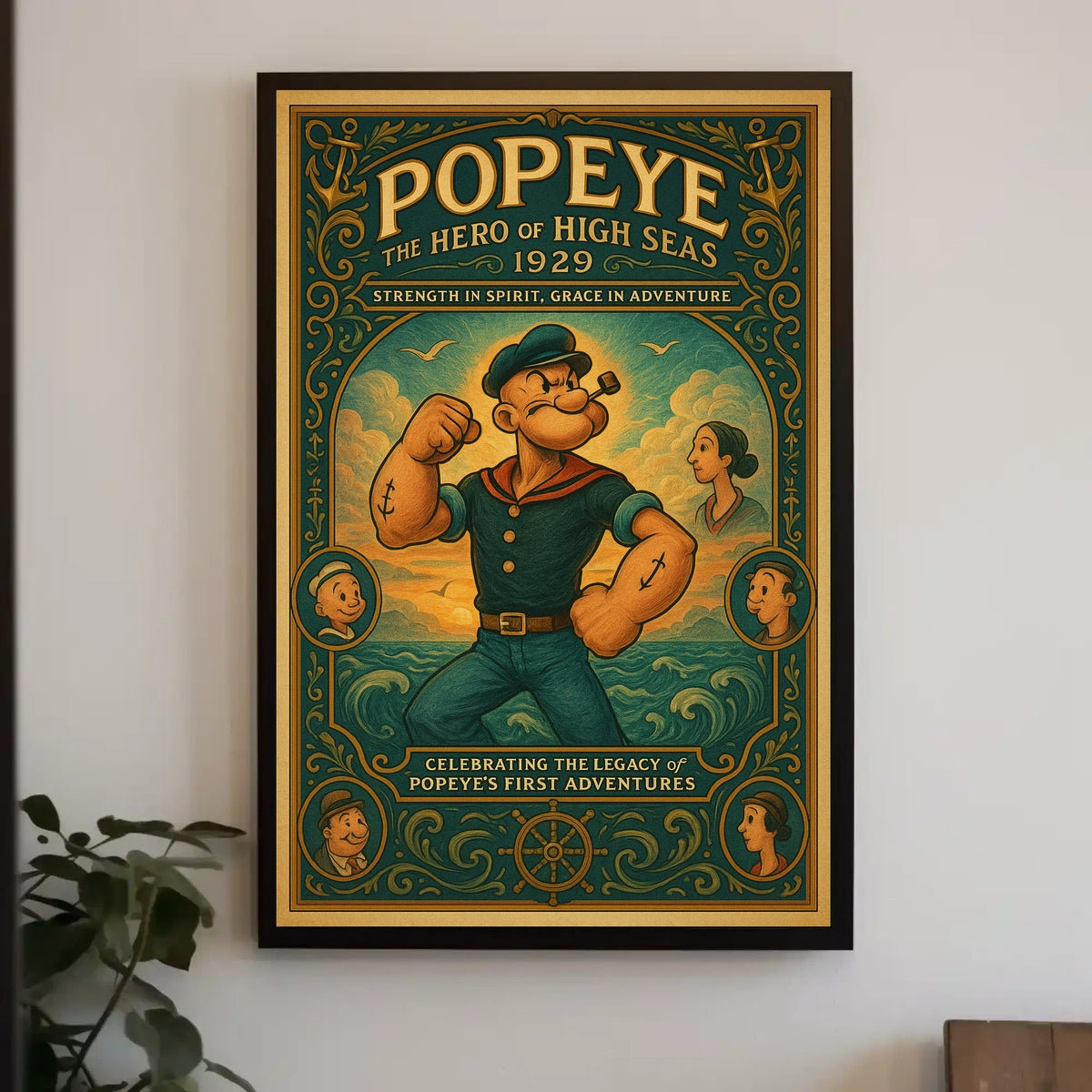 Popeye 1929 Art Poster POP-67