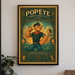 Popeye 1929 Art Poster POP-67