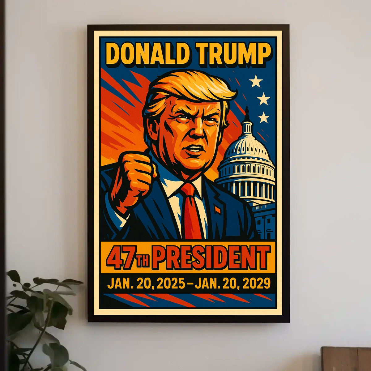 Donald Trump Guardians of Democracy Poster
