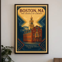 Boston, MA The Cradle of Liberty Poster