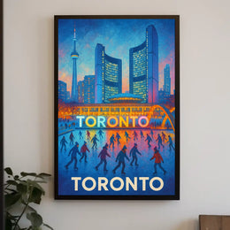 Toronto Winter Wonderland Poster