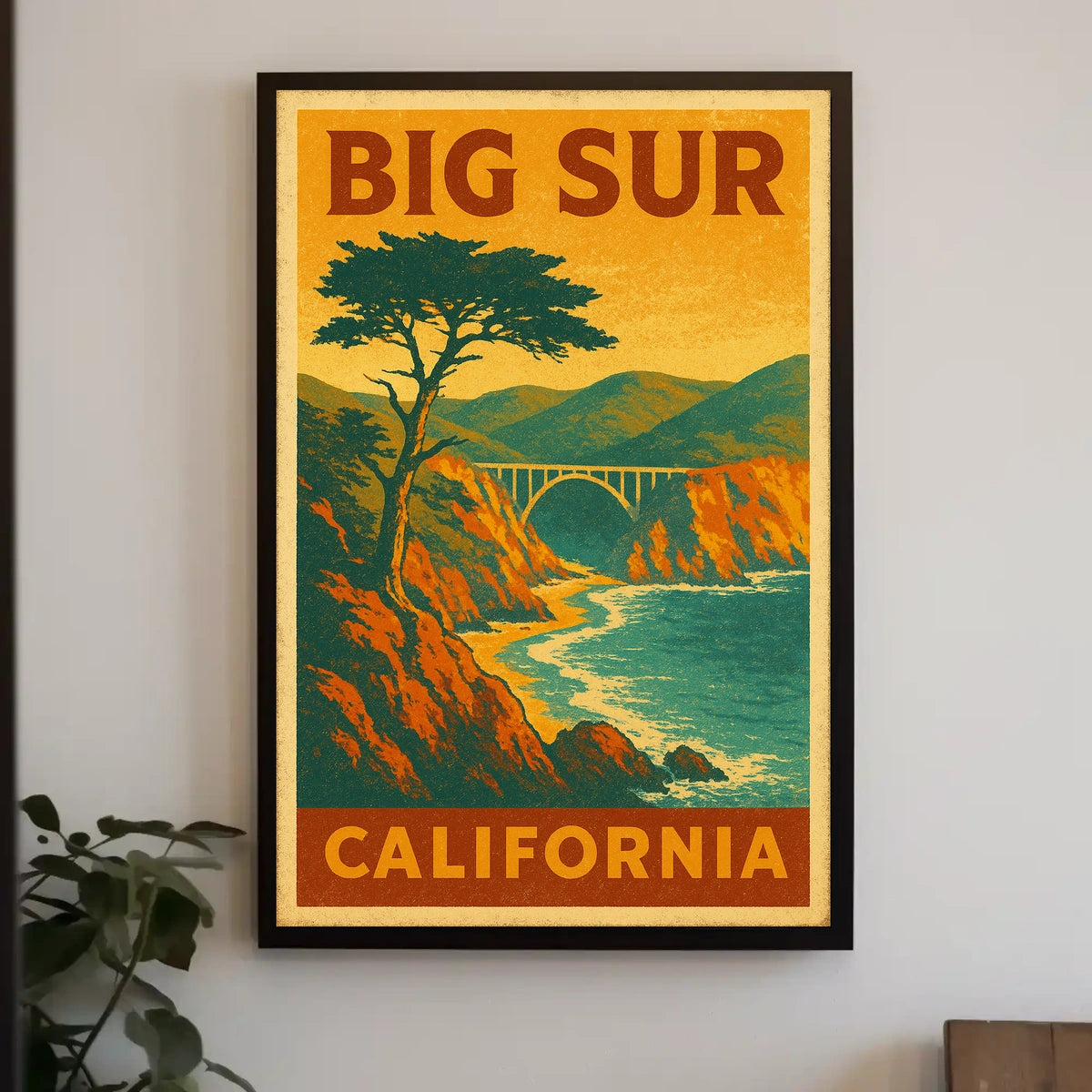 Big Sur, California Poster