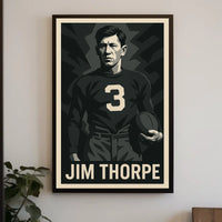 Jim Thorpe Athletic Legend Poster
