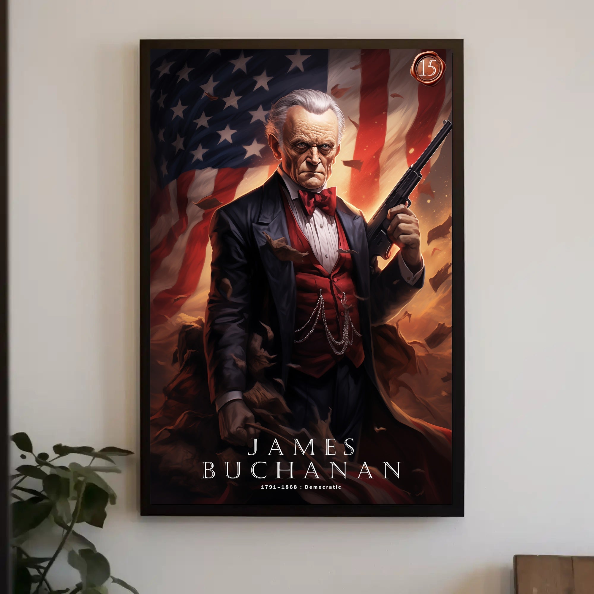 James Buchanan Poster