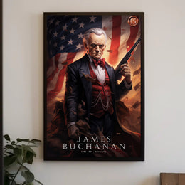 James Buchanan Poster