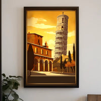 Timeless Pisa Poster