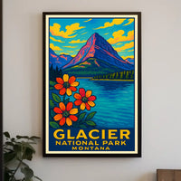 Glacier National Park Poster
