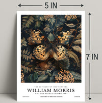 William Morris Botanical Artistry Exhibition Artistic Poster