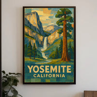 Yosemite National Park Poster