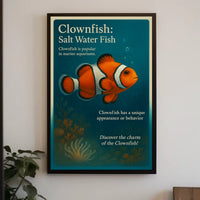 Discover The Charm Of The Clownfish Poster