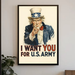 Uncle Sam Recruitment Poster