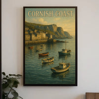 Cornish Coast Poster