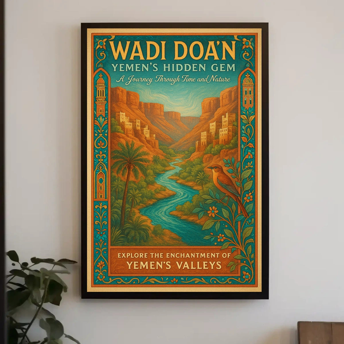 Wadi Doan YemenS Hidden Gem Poster