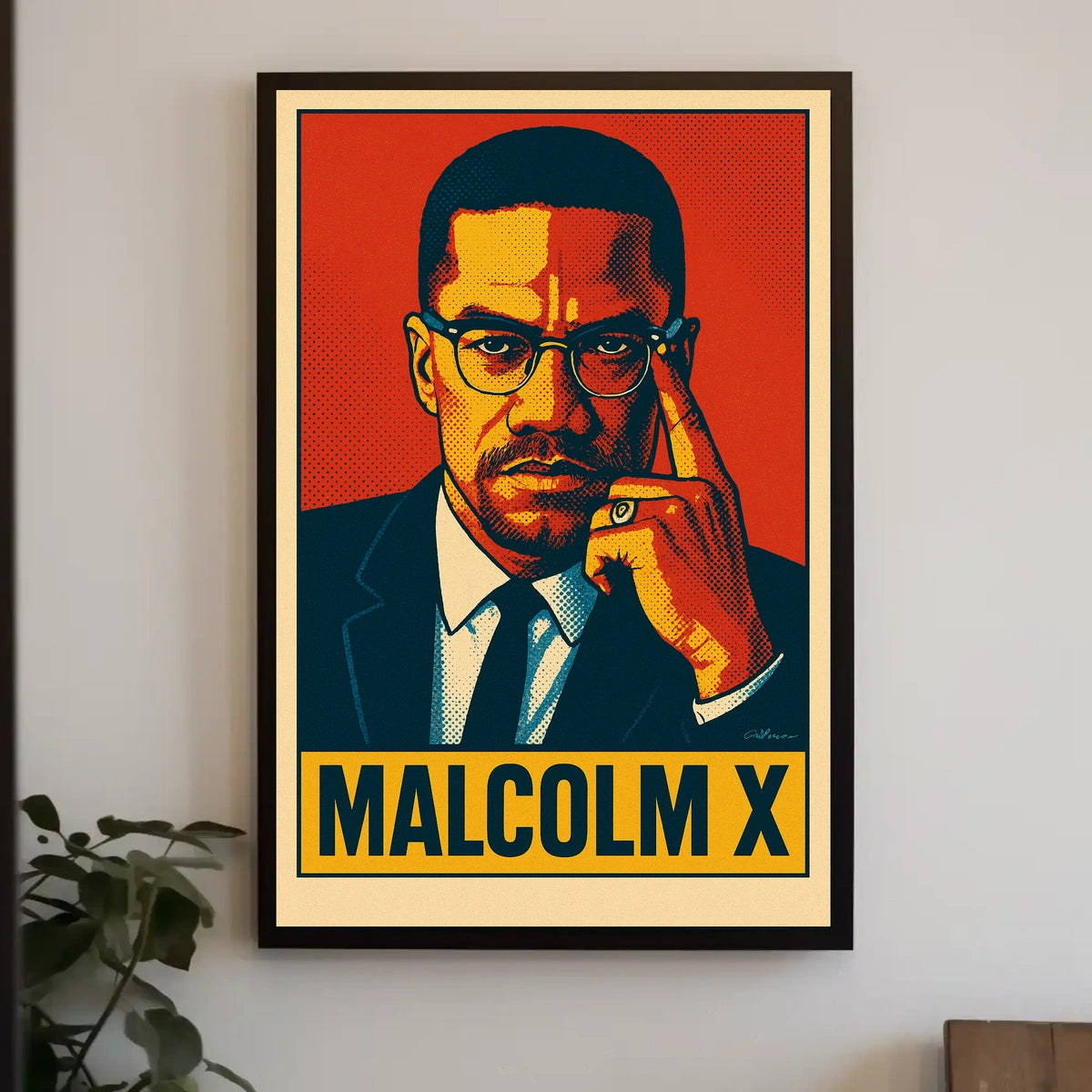 Malcolm X Poster