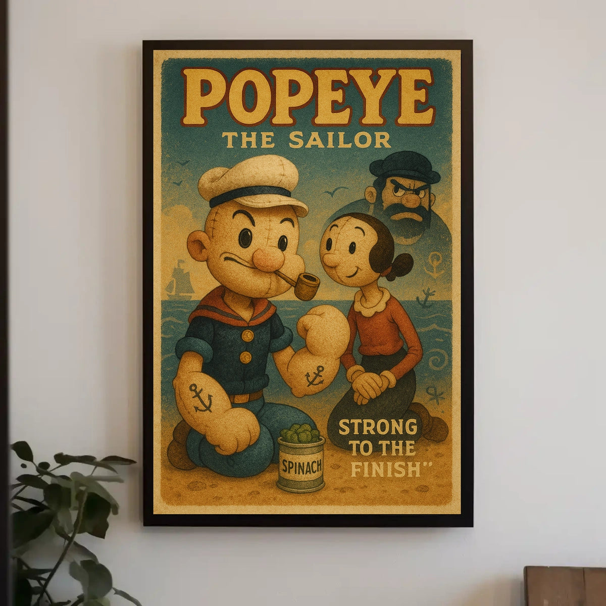 Popeye 1929 Art Poster POP-15