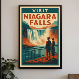Visit Niagara Falls Poster