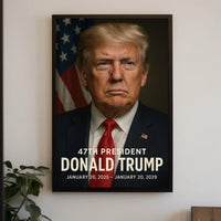 Donald Trump Visionary Statesman Poster