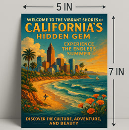 Californias Hidden Gem Poster PosterGoat
