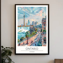 Vibrant Ontario Poster PosterGoat