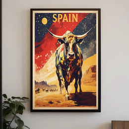 Bull of Strength and Tradition: Cultural or Heritage Poster