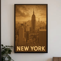 New York Skyline Poster