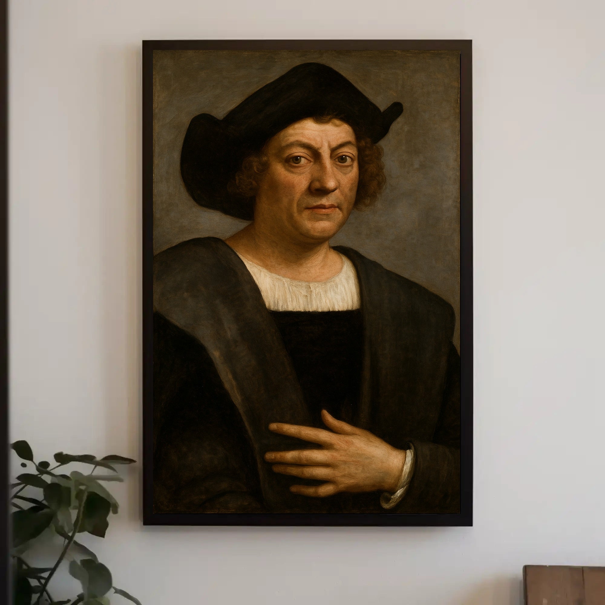 Portrait of an Explorer Wall Art Print PosterGoat