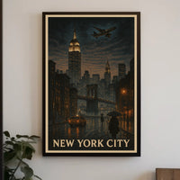 New York City Skyline Poster