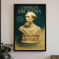 Charles Dickens Master Storyteller of Victorian England Poster