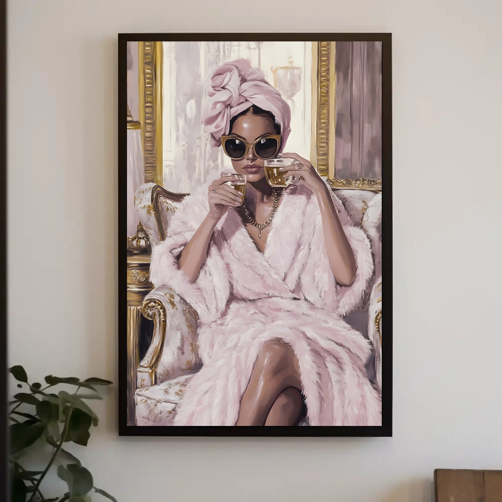 Glamour And Elegance Poster Luxury Fashion Print