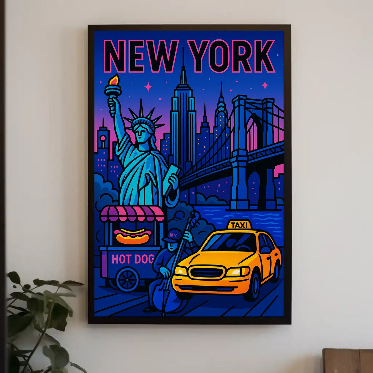 New York City Vibes Poster