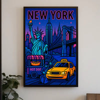 New York City Vibes Poster