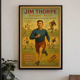 Jim Thorpe: Bright Path Poster