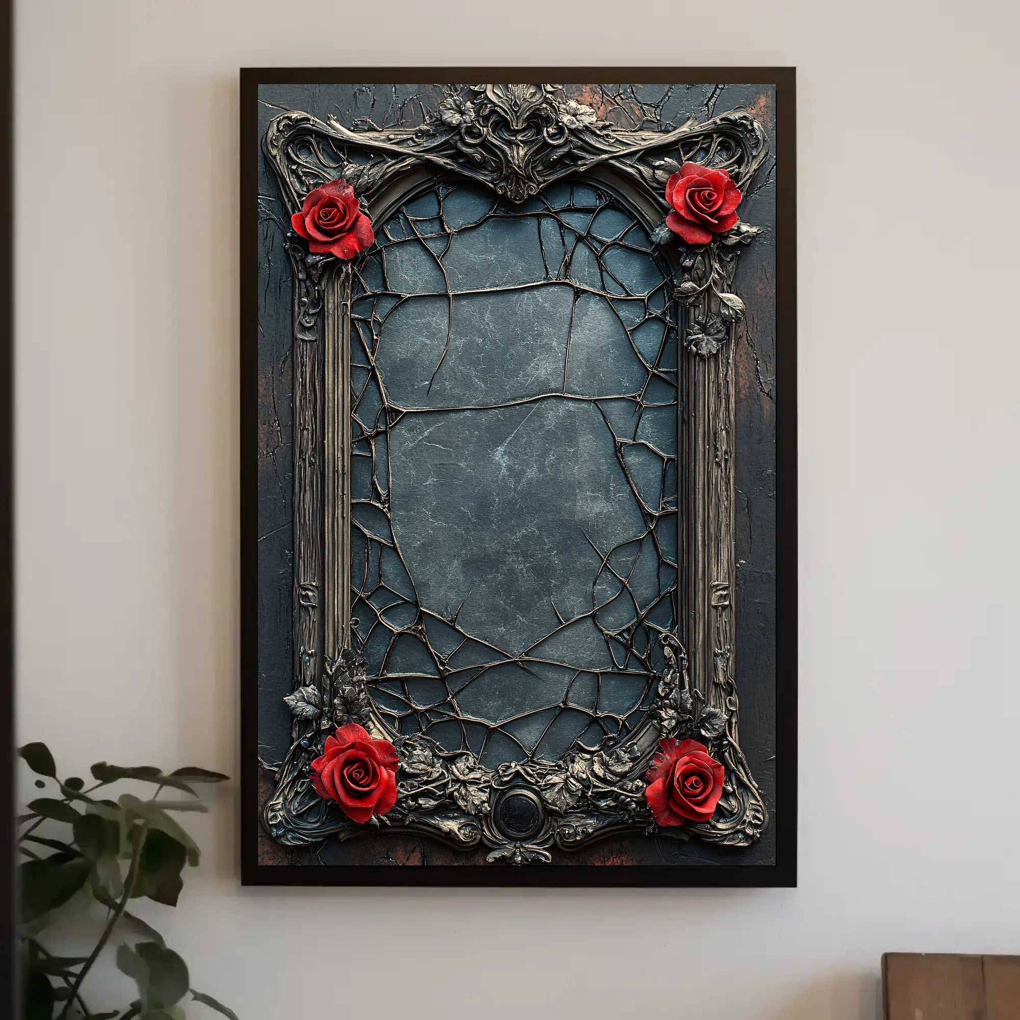 Fractured Elegance Poster