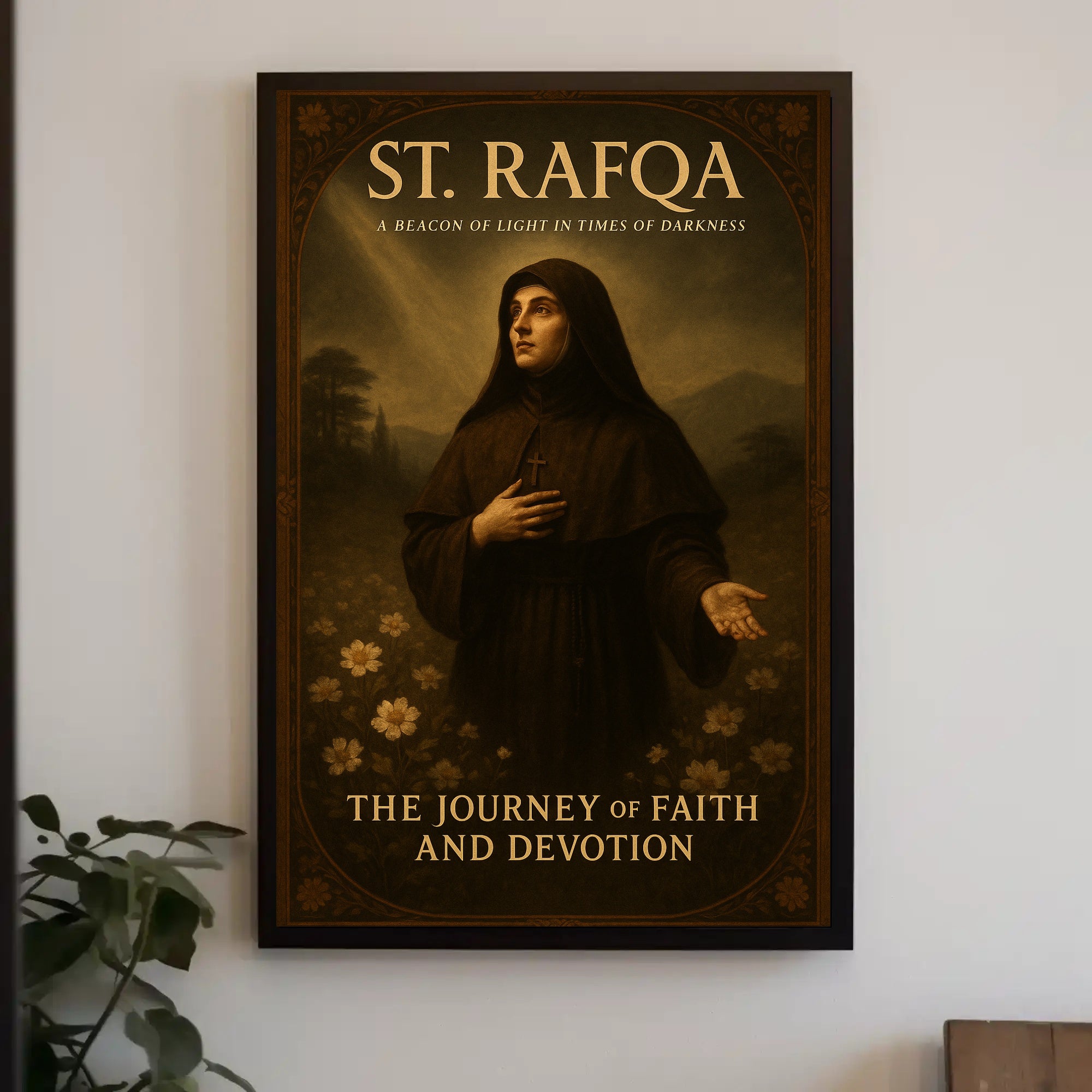 St. Rafqa A Beacon Of Light Poster