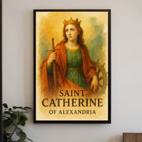Saint Catherine of Alexandria Poster