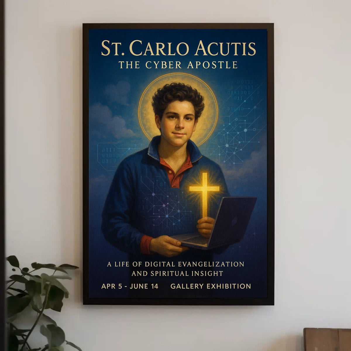 St. Carlo Acutis The Cyber Apostle Poster