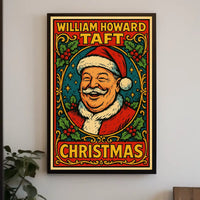 William Howard Taft Christmas Poster
