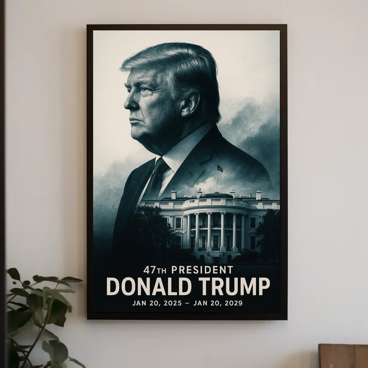 Trump Vision Liberty Hopeful Digital Painting Poster