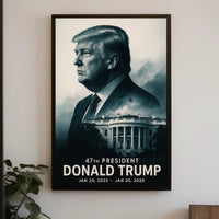 Trump Vision Liberty Hopeful Digital Painting Poster