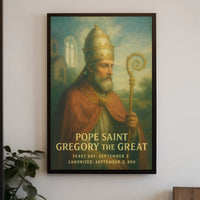 Pope Saint Gregory The Great Poster